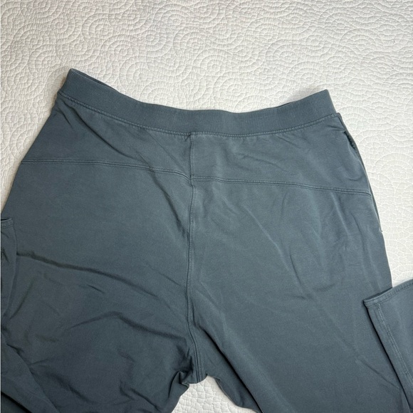 Lululemon Athletica Gray and Green Track Pants with Relaxed Fit cotton blend - Picture 8 of 11